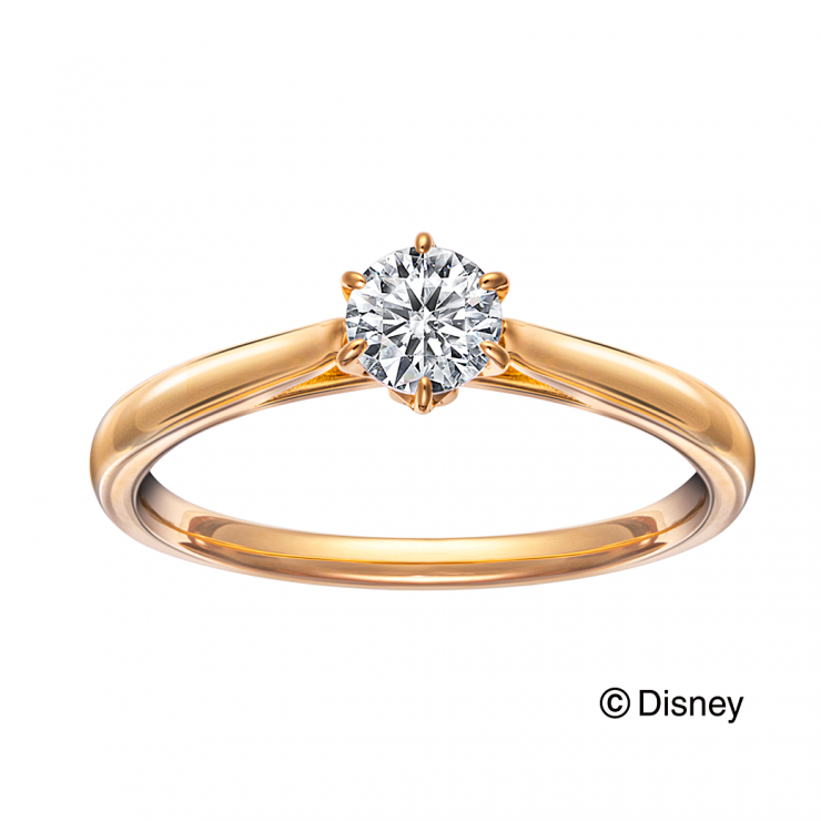 迪士尼公主系列 阿拉丁茉莉公主求婚戒指