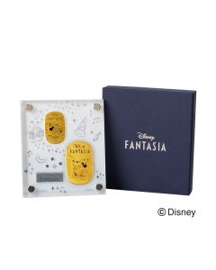 迪士尼Disney FANTASIA 幻想曲 85週年限定。小判金紀念幣 純金999 鉑金PT999