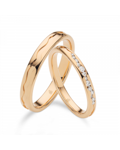 德國Rauschmayer客製款 - 3D客製化 情人對戒 結婚對戒