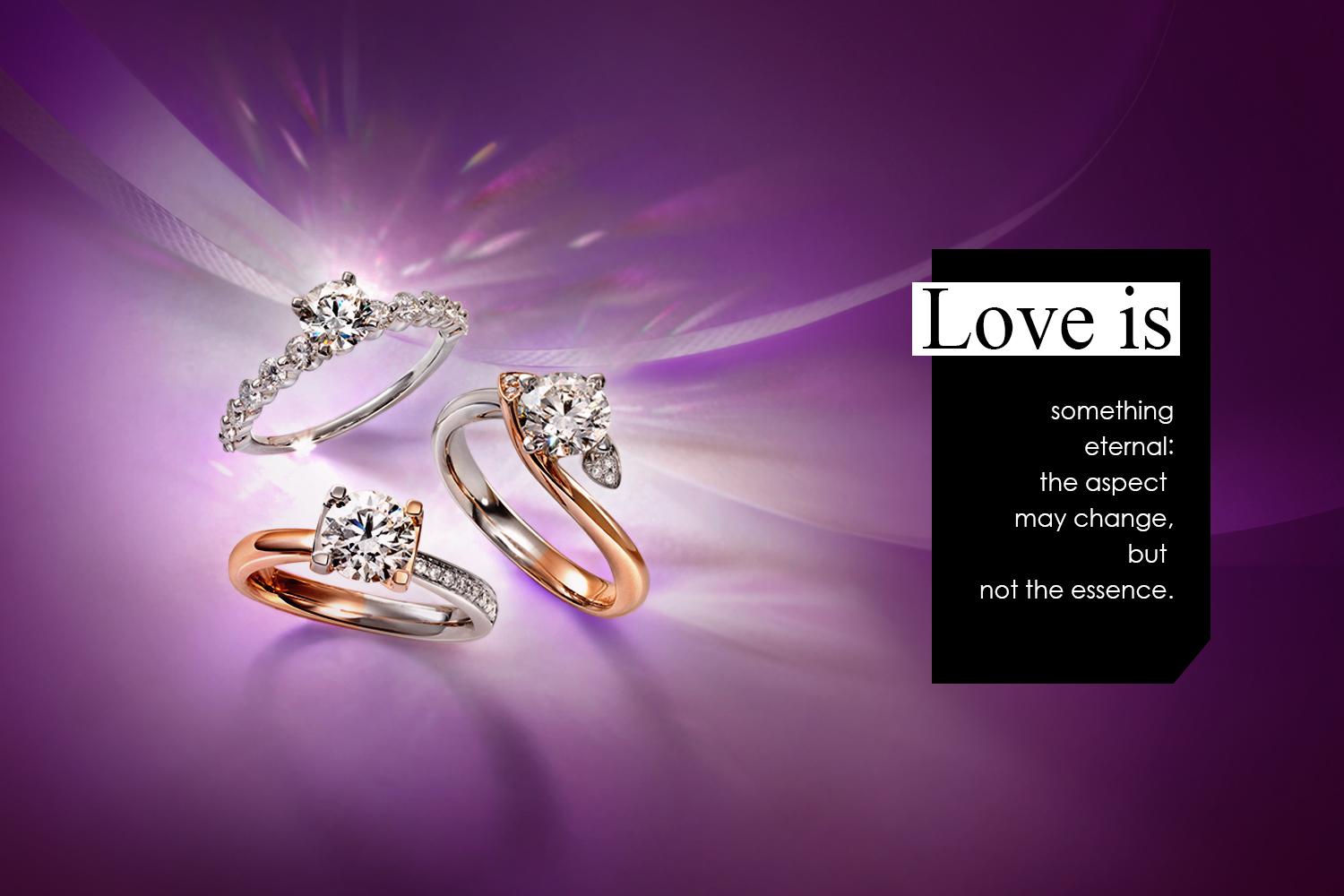 鑽石亮光、閃光、火光是什麼？運用完美3光，閃耀永恆的愛！